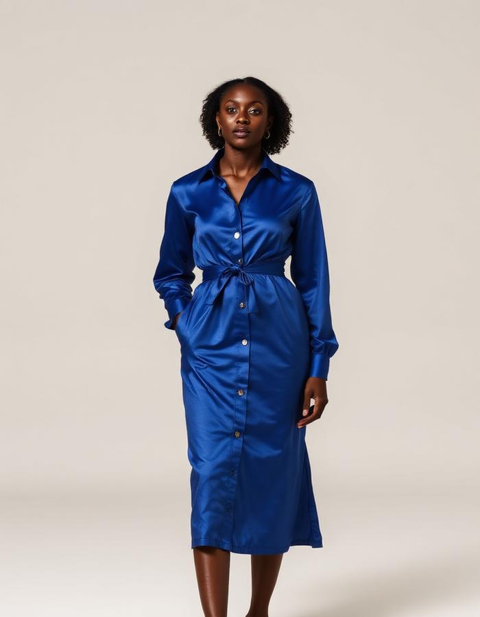 Luxe Shirt Dress